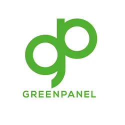 Green panel logo
